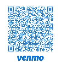 venmo QR Code blue
